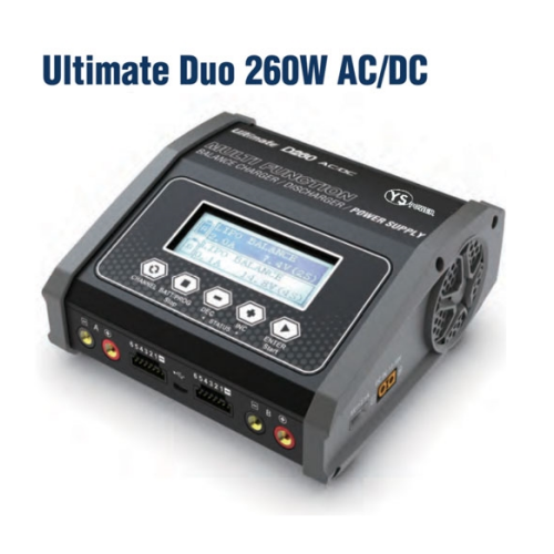 D260 Ultimate Duo AC/DC Charger (260W/14A)