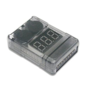 Lipo Battery Voltage Tester and Alarm 1-8cells
