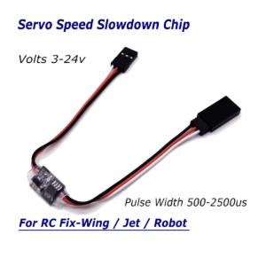 Servo speed delay circuit